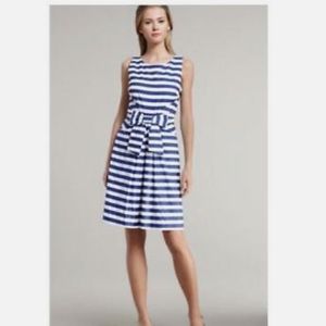 Kate Spade New York Jillian Blue Striped
Bow Dress 4 Fit & Flare Nautical